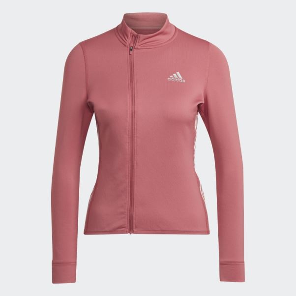 Maillot Cycliste Manches Longues Adidas The Cold.rdy Rouge