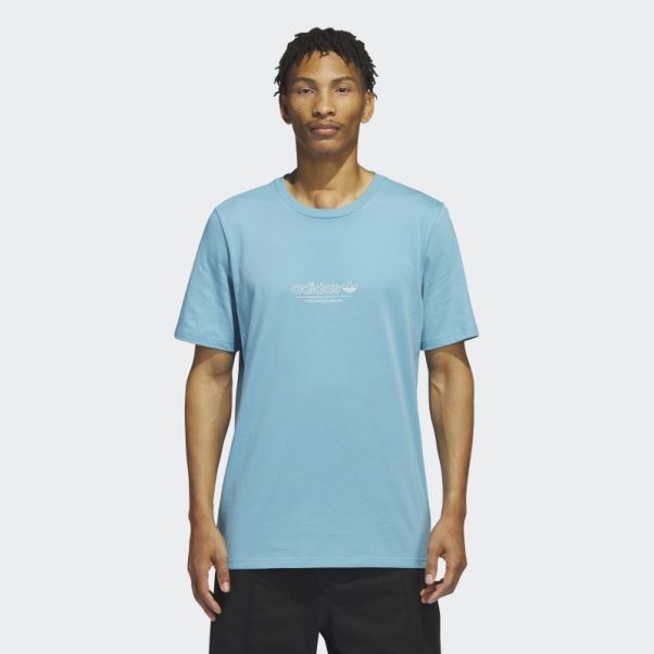 Adidas 4.0 Strike Through T-shirt Bleu