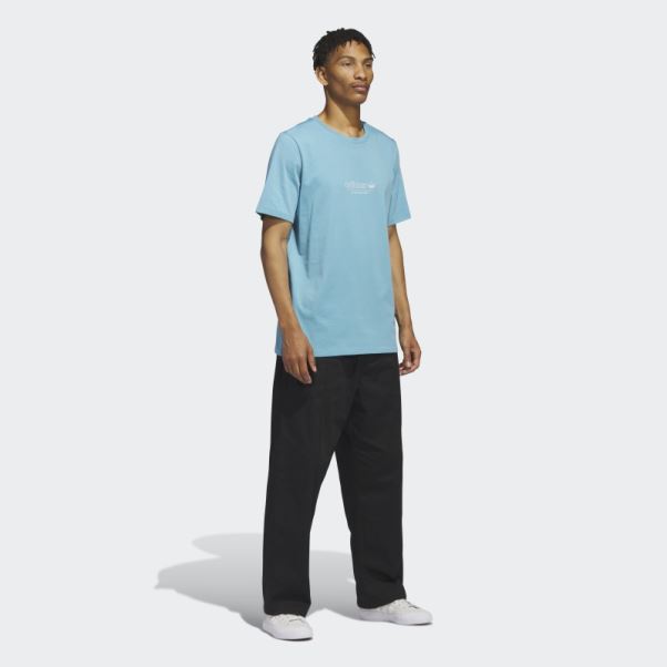 Adidas 4.0 Strike Through T-shirt Bleu