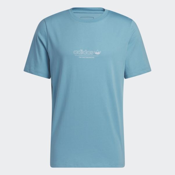 Adidas 4.0 Strike Through T-shirt Bleu