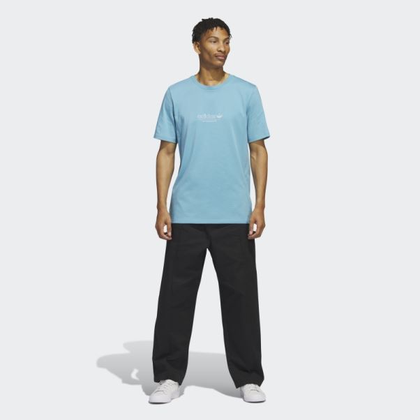 Adidas 4.0 Strike Through T-shirt Bleu