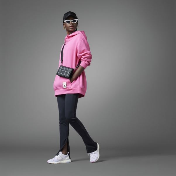 Sweat à Capuche Magenta Saint Valentin Adidas