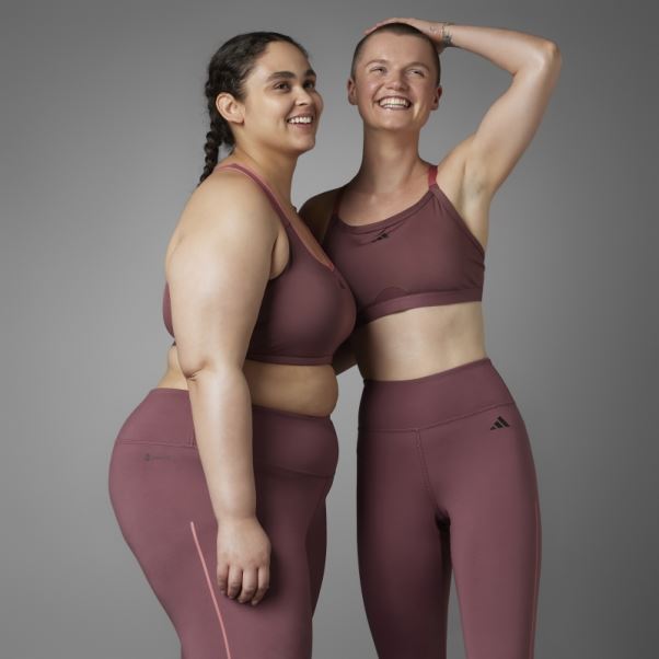 Adidas Legging Authentique équilibre Yoga 7/8 Bordeaux