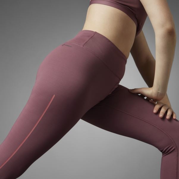 Adidas Legging Authentique équilibre Yoga 7/8 Bordeaux