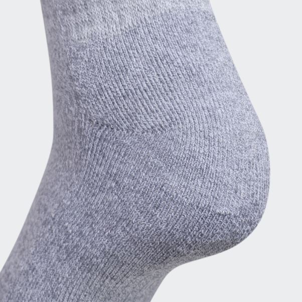 Chaussettes Athlétiques Gris Moyen 6 Paires Adidas