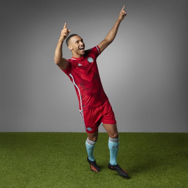 Maillot Colombia 22 Away Authentique Rouge Adidas
