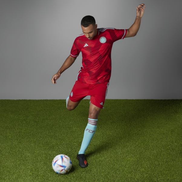 Maillot Colombia 22 Away Authentique Rouge Adidas