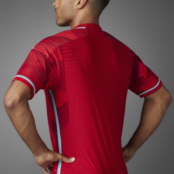 Maillot Colombia 22 Away Authentique Rouge Adidas