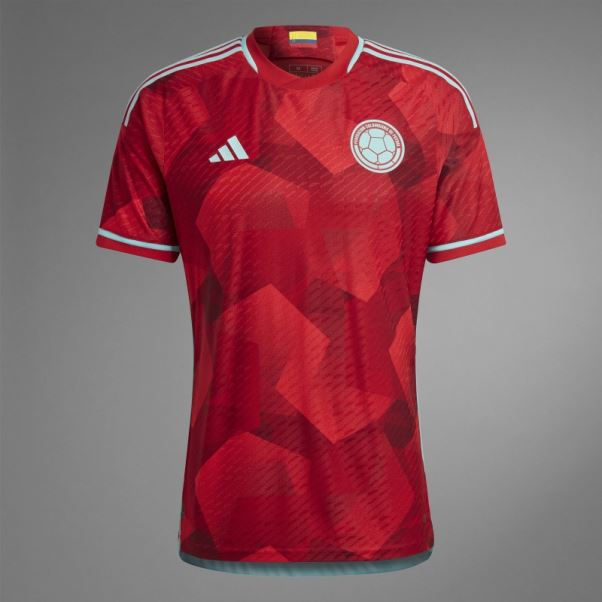 Maillot Colombia 22 Away Authentique Rouge Adidas