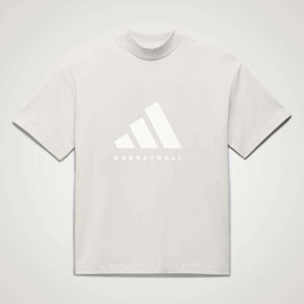 T-shirt De Basket-ball Adidas En Aluminium
