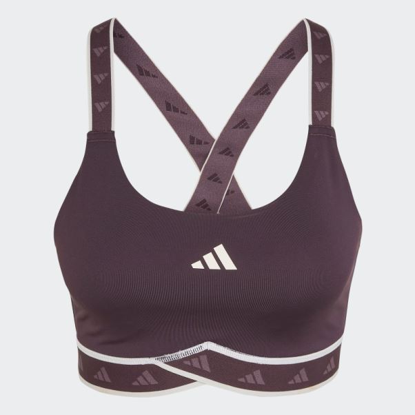 Soutien-gorge Techfit à Maintien Moyen Powerimpact Training Adidas Bordeaux