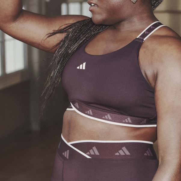 Soutien-gorge Techfit à Maintien Moyen Powerimpact Training Adidas Bordeaux
