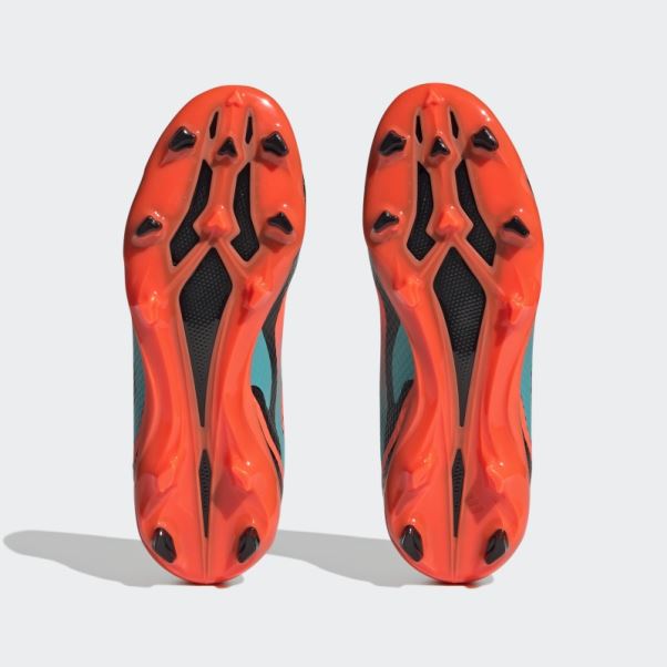 X Speedportal Messi.3 Chaussures De Sol Ferme Orange Adidas
