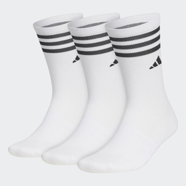 Chaussettes Mi-mollet 3 Paires Blanc Adidas