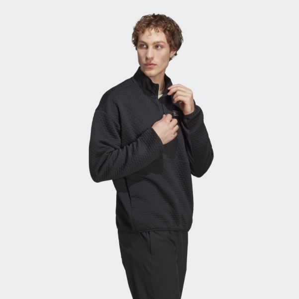 Veste Polaire 1/2-zip Terrex Utilitas Noir Adidas