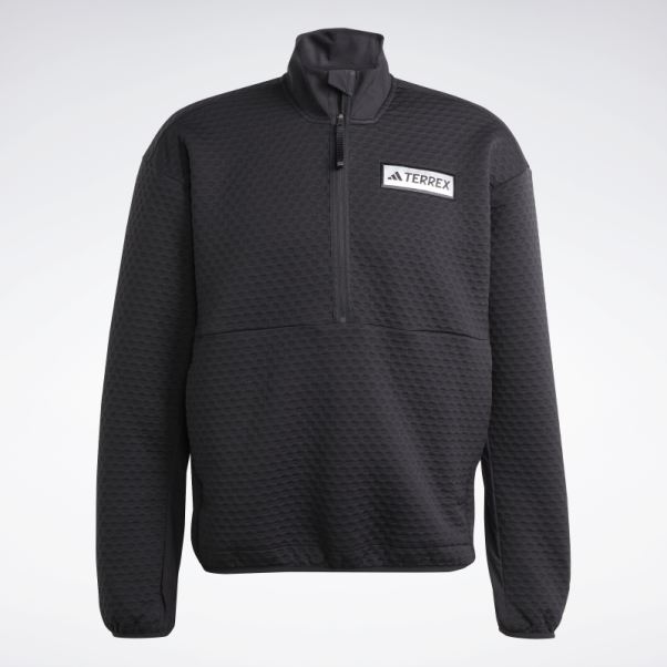 Veste Polaire 1/2-zip Terrex Utilitas Noir Adidas