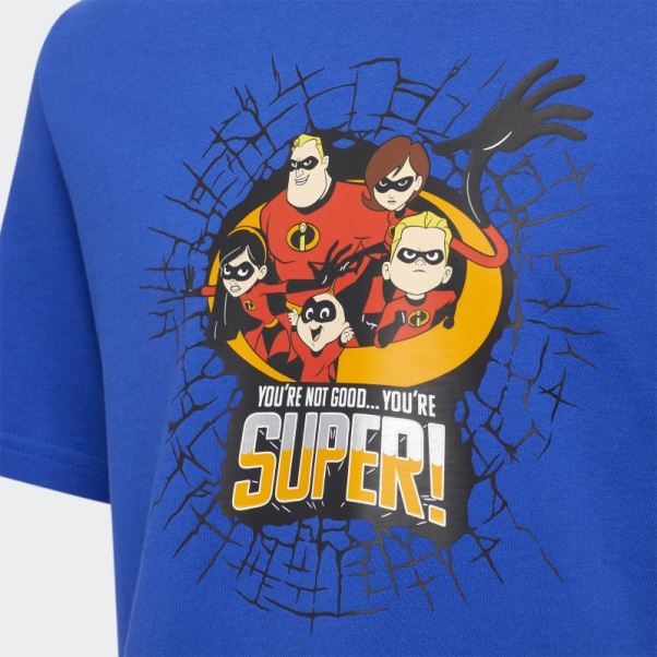 T-shirt Adidas Incroyables Bleu Audacieux