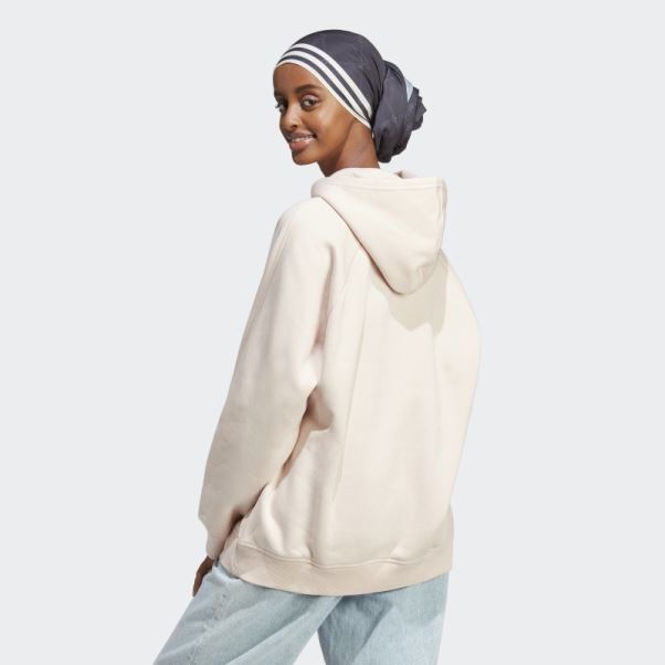 Adidas Tous Szn Polaire Copain Sweat à Capuche Quartz