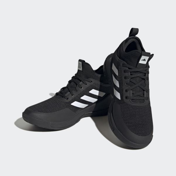 Chaussures Crazyflight Mid Noir Adidas