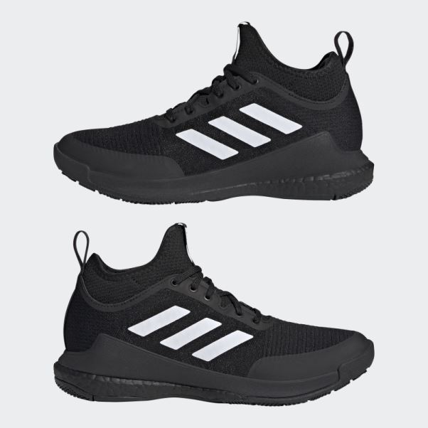 Chaussures Crazyflight Mid Noir Adidas
