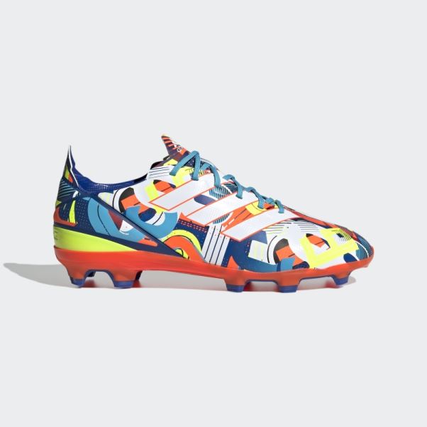 Crampons De Football Pour Terrain Ferme Adidas Gamemode Cyan