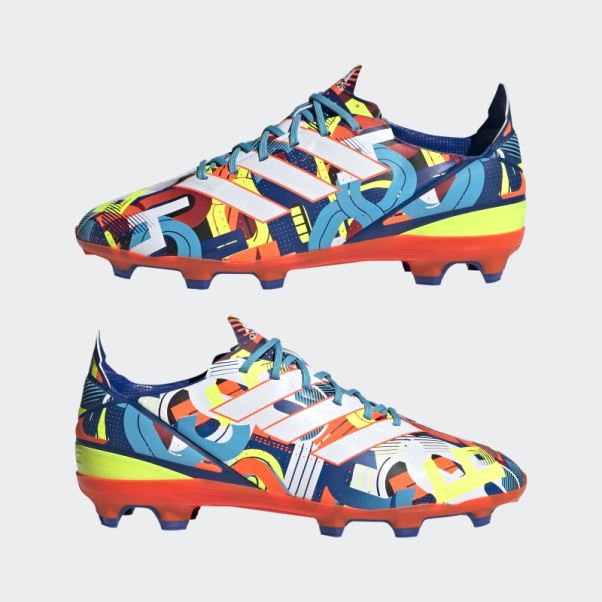 Crampons De Football Pour Terrain Ferme Adidas Gamemode Cyan