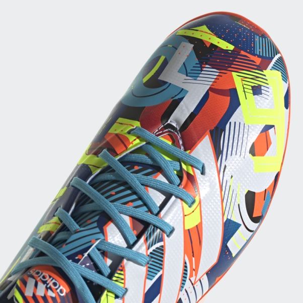 Crampons De Football Pour Terrain Ferme Adidas Gamemode Cyan