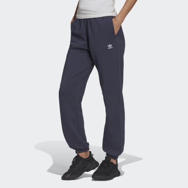 Adidas Pantalon De Jogging Polaire Adicolor Essentials Bleu Marine