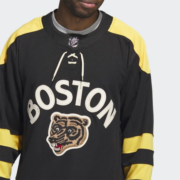 Maillot Bruins Authentique Hiver Classique Wordmark Adidas