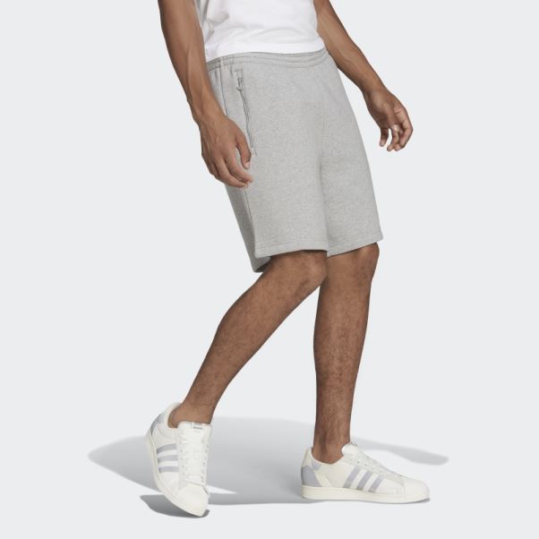 Short De Club De Sport Adidas Gris Moyen
