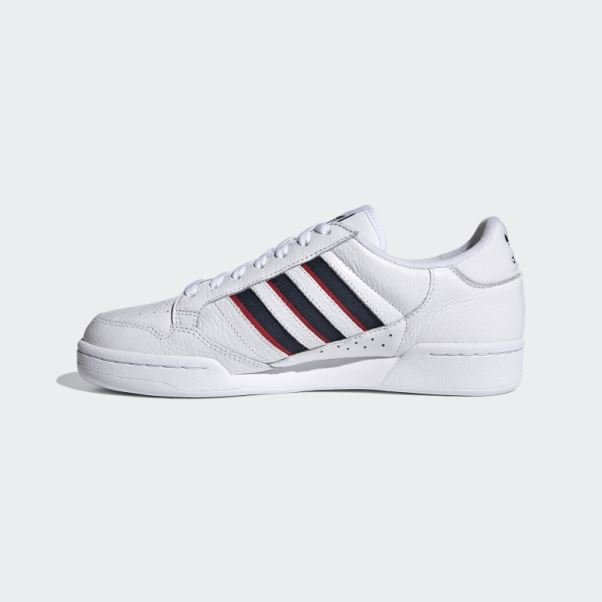 Adidas Continental 80 Stripes Blanc