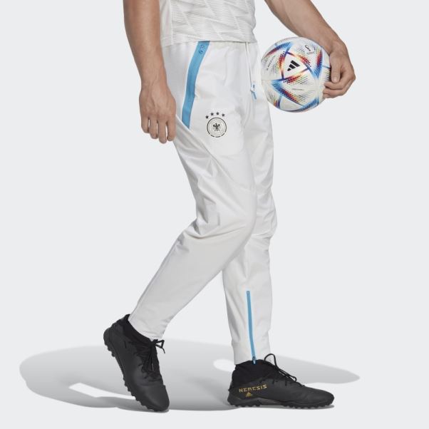 Pantalon De Voyage Adidas Allemagne Game Day Blanc