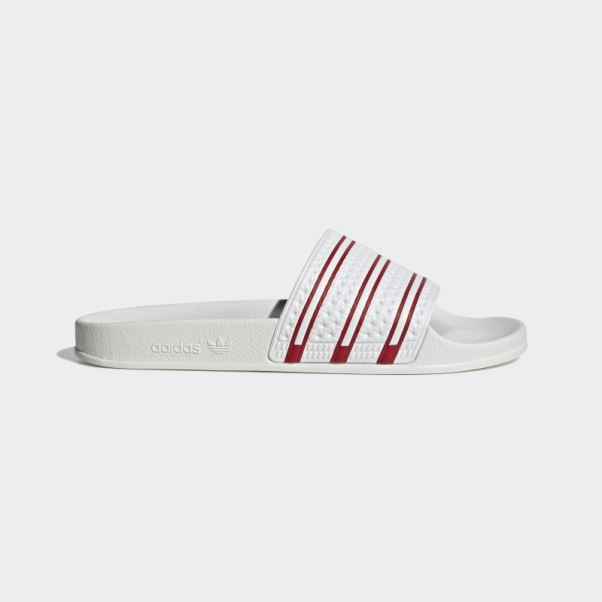 Adilette Slides Blanc Adidas