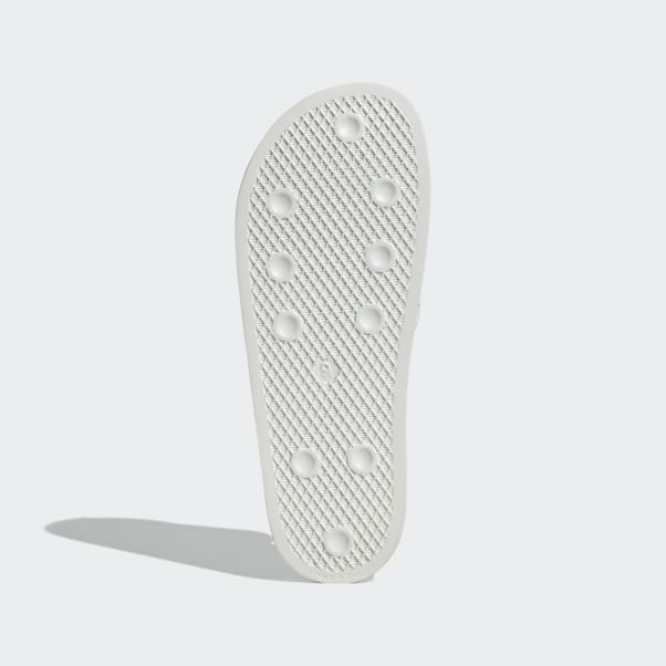 Adilette Slides Blanc Adidas