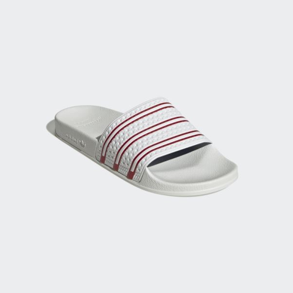 Adilette Slides Blanc Adidas