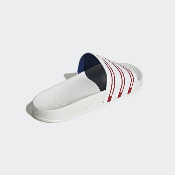 Adilette Slides Blanc Adidas