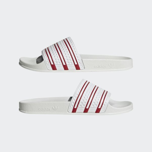 Adilette Slides Blanc Adidas