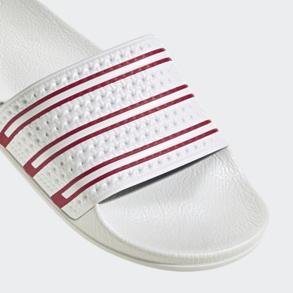 Adilette Slides Blanc Adidas