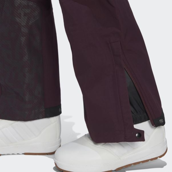 Pantalon De Snow En Nylon Post-consommation Terrex 3 Couches Marron Adidas