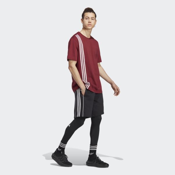 T-shirt à Manches Courtes Adidas Rifta Metro Rouge