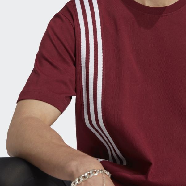 T-shirt à Manches Courtes Adidas Rifta Metro Rouge