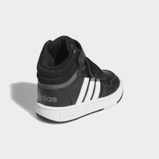 Adidas Hoops Mid Chaussures Blanc