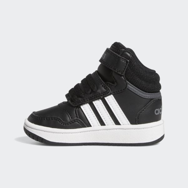 Adidas Hoops Mid Chaussures Blanc