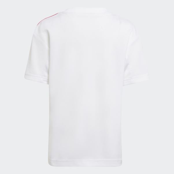 Mini Kit Domicile Olympique Lyonnais 22/23 Blanc Adidas