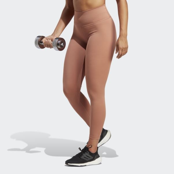 Legging Optime Training 7/8 Terre Battue Adidas Mode