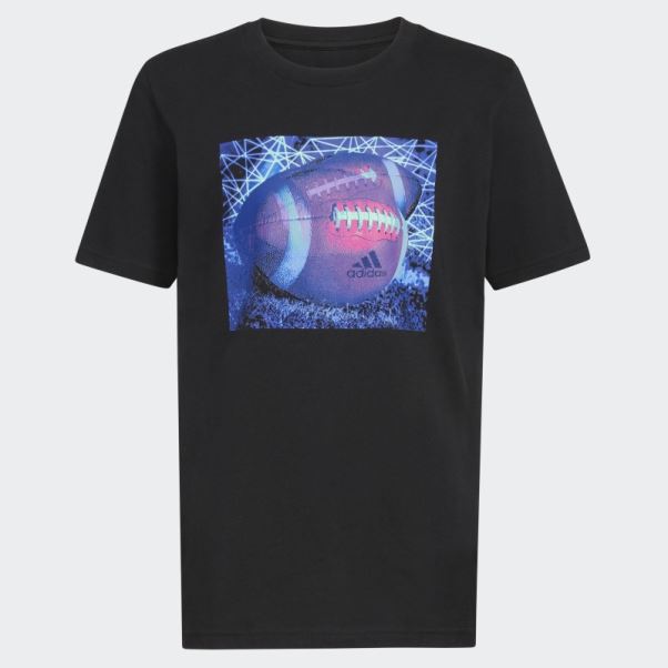 Adidas Ss Tee Touchdown Noir