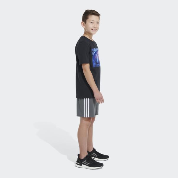 Adidas Ss Tee Touchdown Noir
