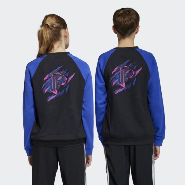 Sweat à Capuche Adidas Pogba Bleu