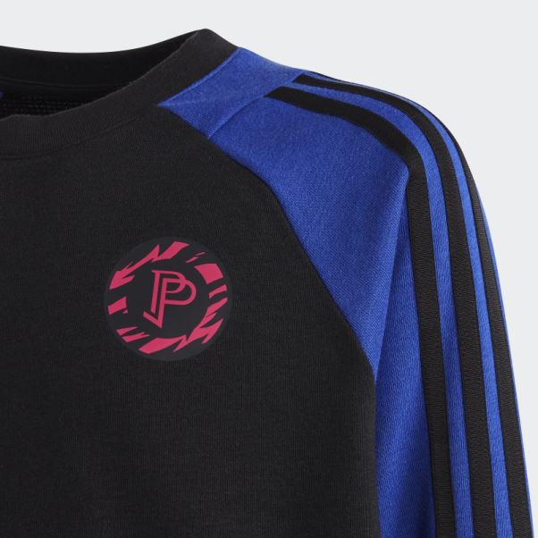 Sweat à Capuche Adidas Pogba Bleu