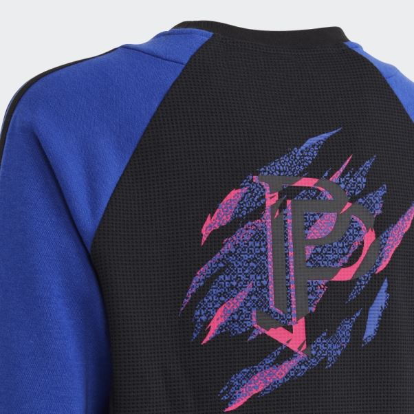 Sweat à Capuche Adidas Pogba Bleu